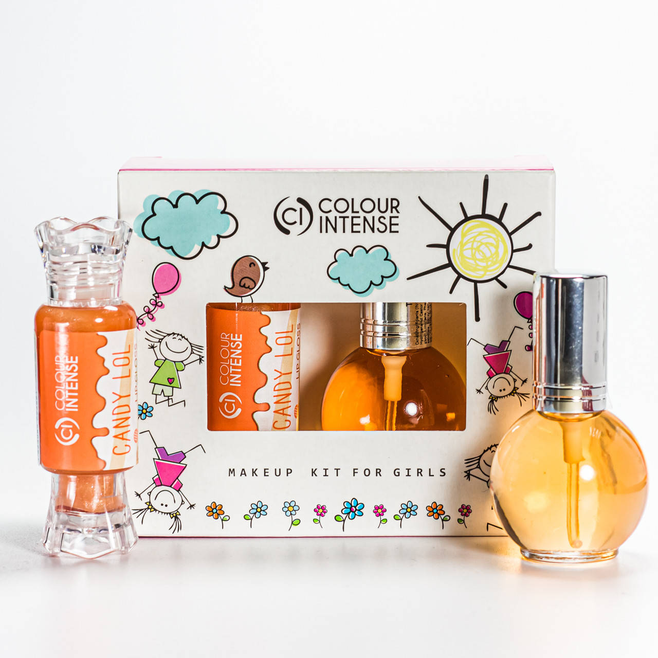 

Детский набор декоративной косметики Colour Intense духи и блеск для губ