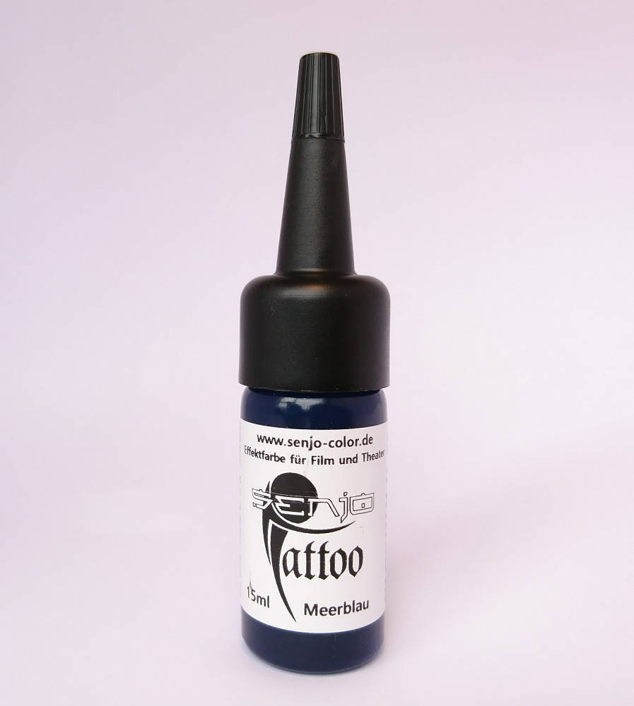 

Чернила для временного тату Senjo-Color Tatoo синие 15 мл