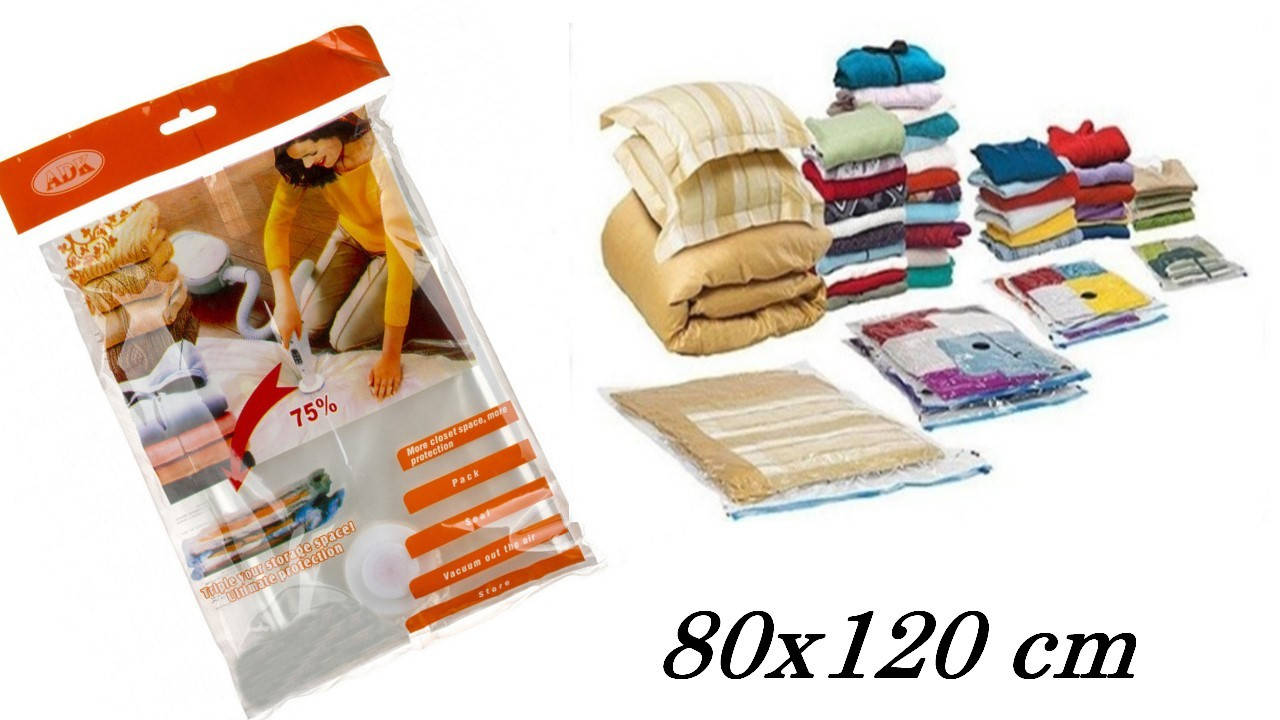 

Вакуумний пакет для одягу VACUUM BAG 80 х 120 см