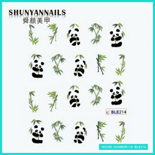 

Слайдер дизайн для ногтей Панда, животные