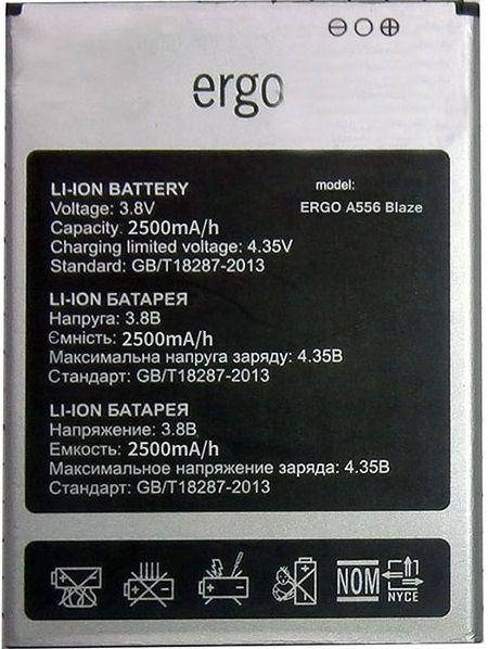 

Аккумулятор Ergo A556 Blaze (2500 mAh) 12 мес. гарантии