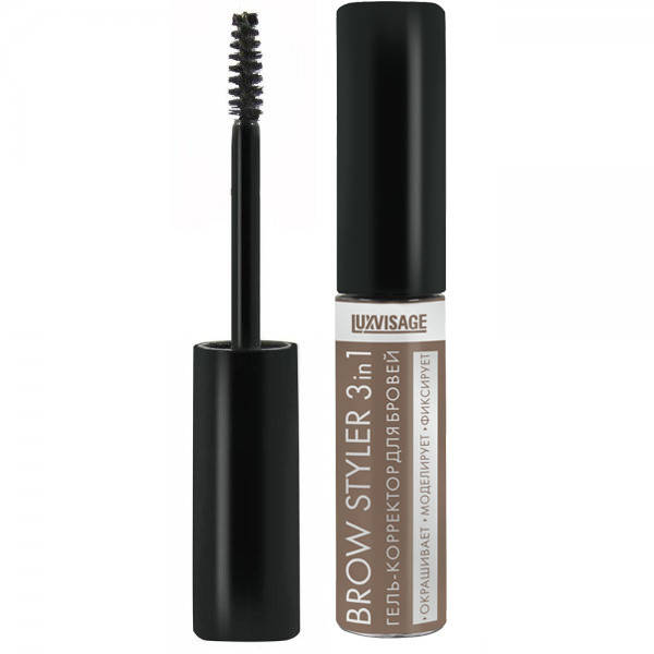 

Гель-корректор для бровей Luxvisage Brow styler 2 тон Капуччино, Люкс Визаж