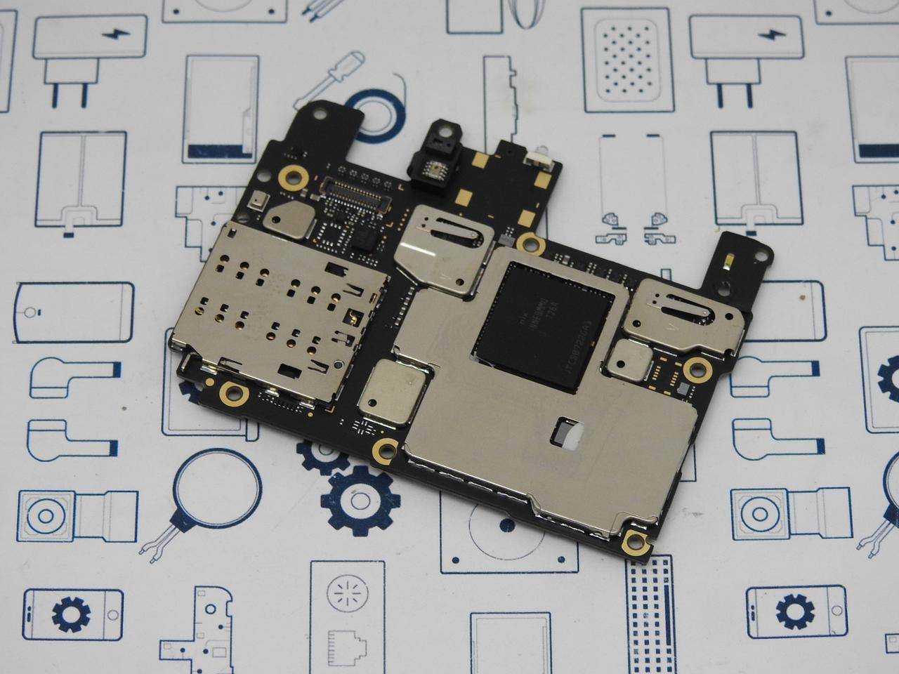 

Материнская плата Xiaomi Mi6 6/64Gb (100% рабочая) Сервисный оригинал с разборки