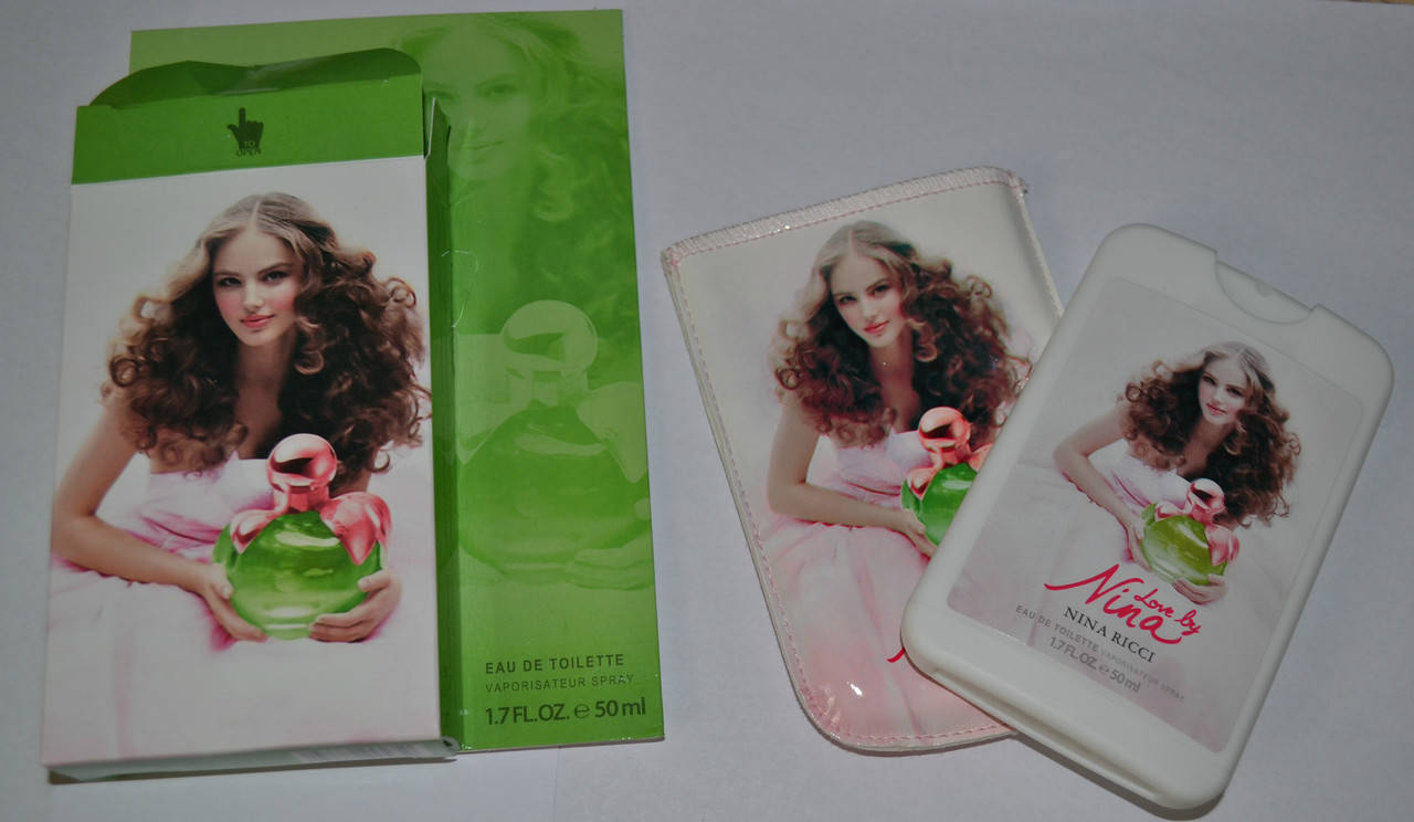 

Женский мини-парфюм в изысканном чехле Nina Ricci Love by Nina 50ml