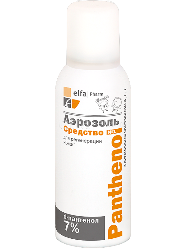 

Аэрозоль с витаминным комплексом A, E, F 150 мл Elfa Pharm Panthenol