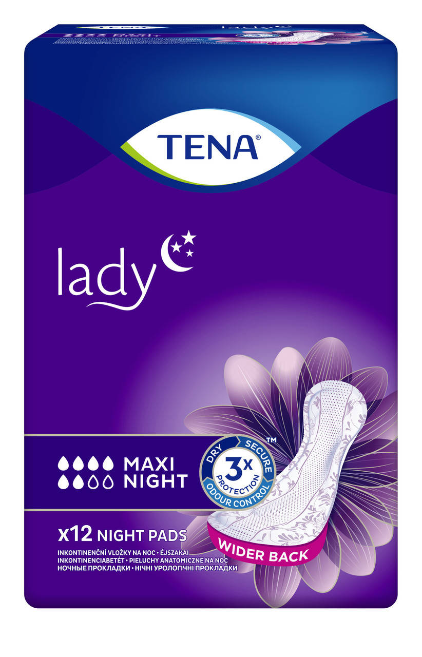 

Урологические прокладки TENA Lady Maxi Night 12 шт.