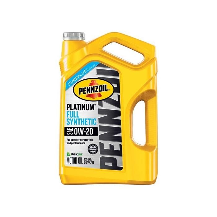 

Моторное масло Pennzoil Platinum Fully Synthetic 0W-20 4.73