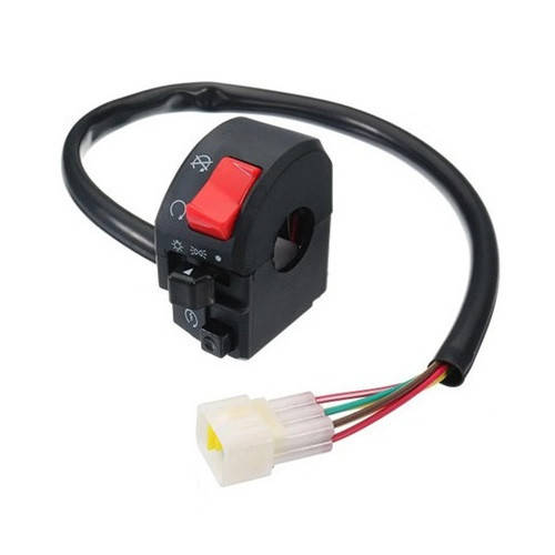 

Блок управления на руль мотоцикла, зажигание, свет, питание, 22мм, правый