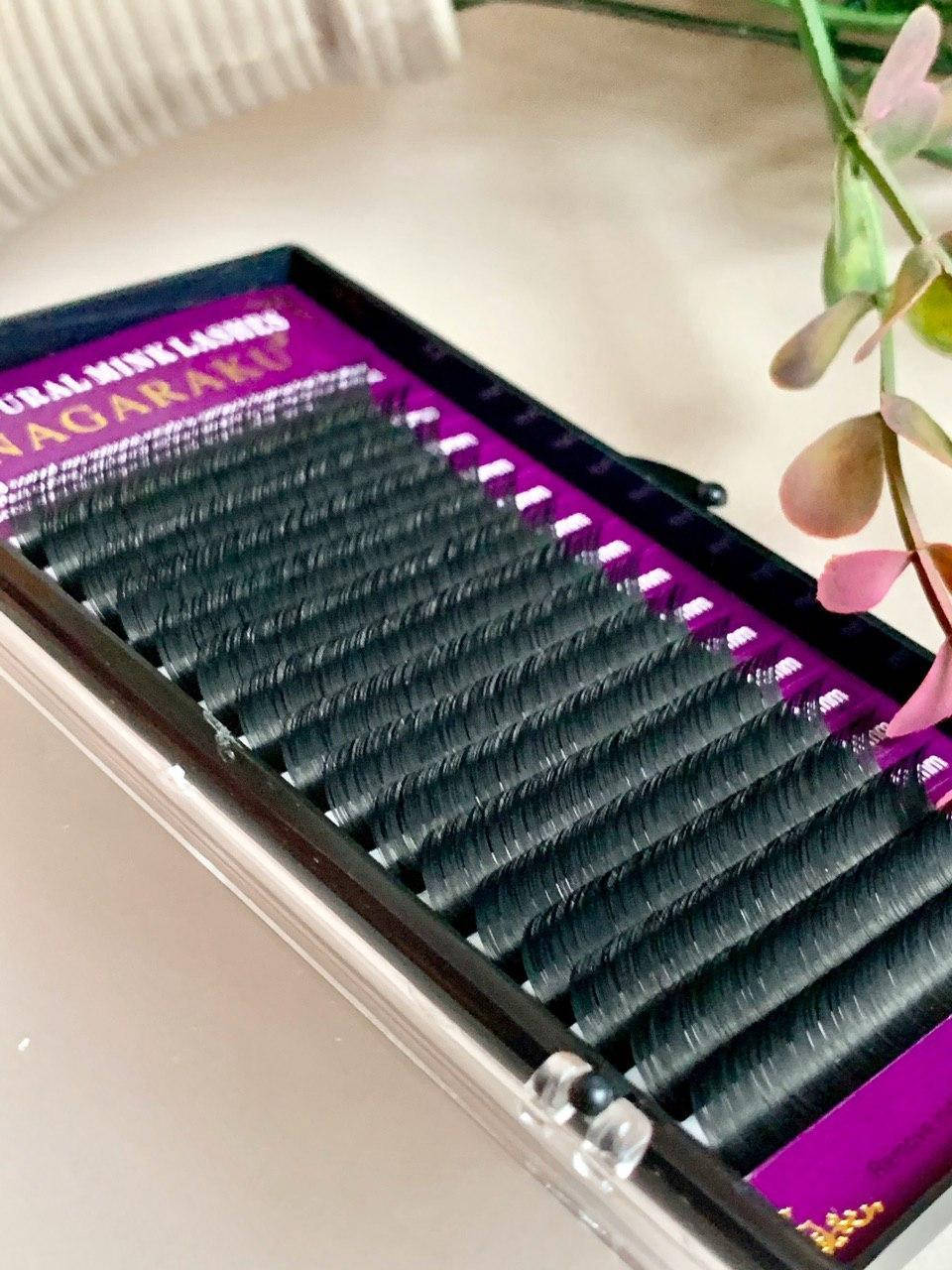 

Ресницы Нагараку отдельная длина изгиб С 0.07 11 мм