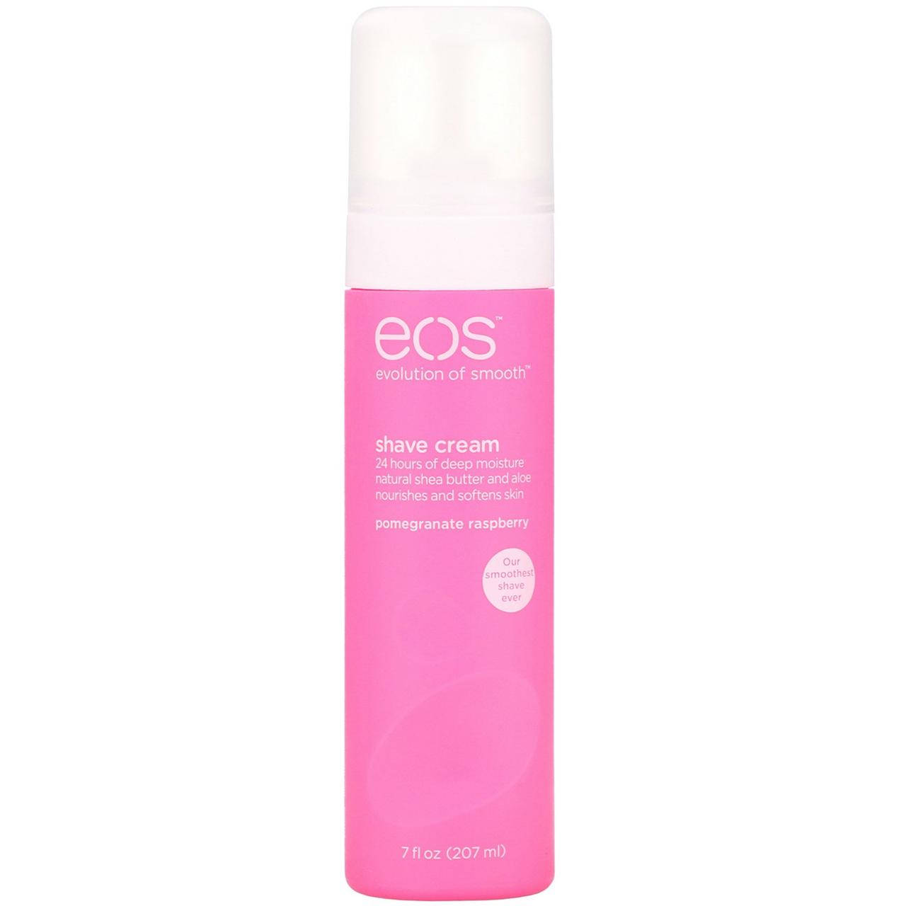 

EOS, Крем для Бритья, Гранат и Малина, 7 (207 мл), официальный сайт, EOS-00200
