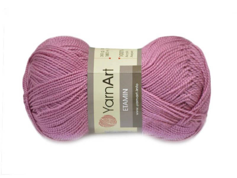 

YarnArt Etamin, Роза №441, Розовый