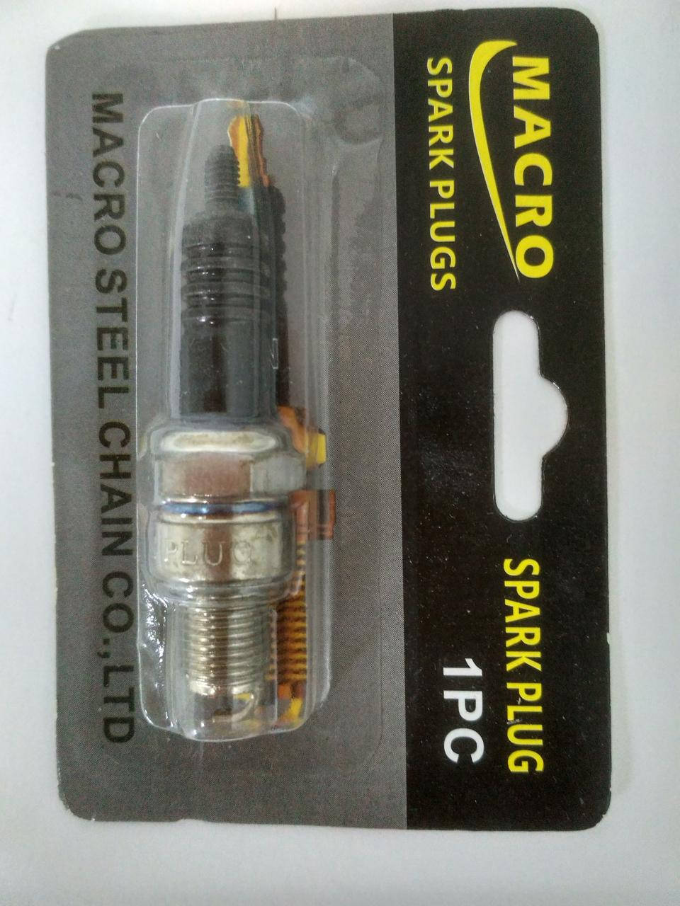 

Свеча зажигания 4т MACRO SPARK PLUG A7TC (d=10mmх12.7) Китай (для 4т скутеров, мопедов)