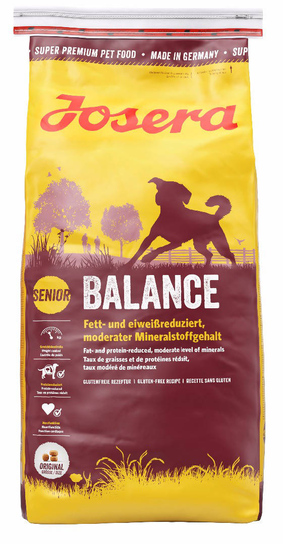 

Josera Dog Balance для пожилых и неактивных собак, 900 гр