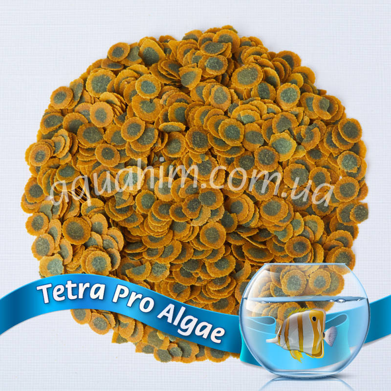 

Корм для акваріумних рибок Tetra Pro Algae 100грам.