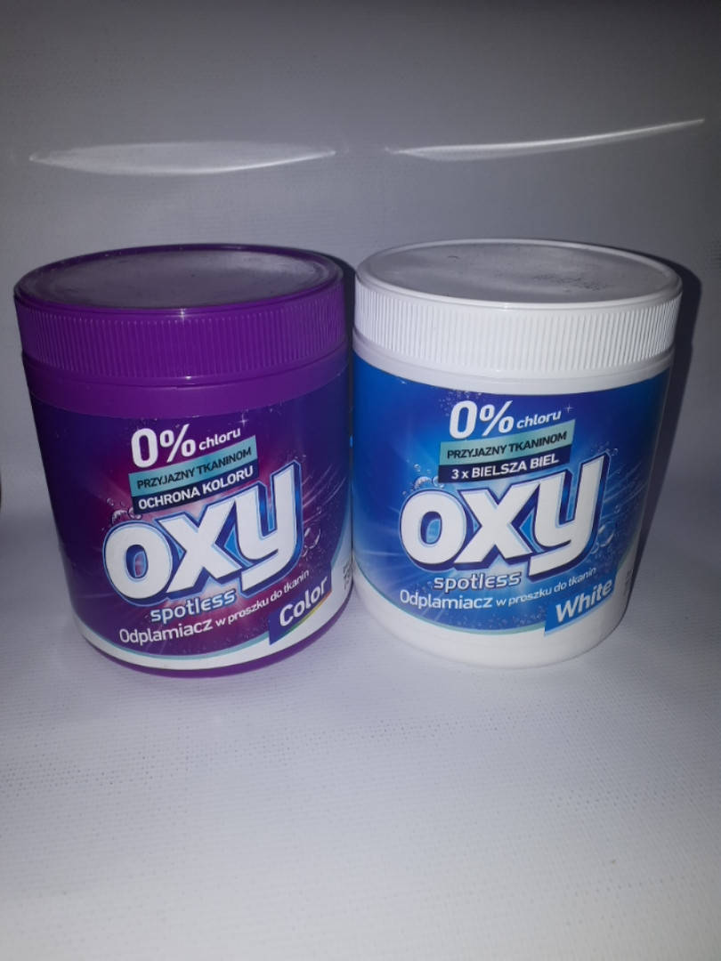 

Пятновыводитель OXY spotless для цветного и белого белья 730g