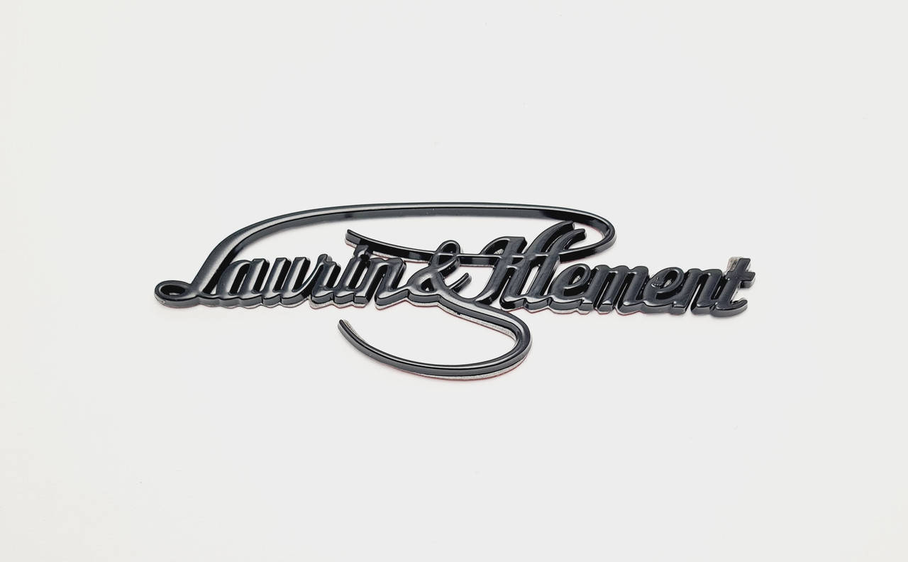 

Эмблема кузова Skoda Laurin&Klement чёрная