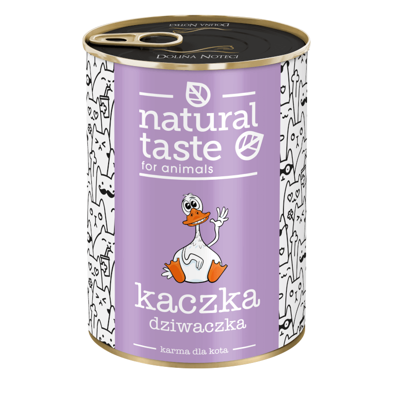 

Dolina Noteci Natural Taste консервы для кошек с уткой