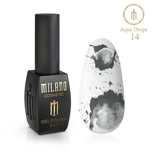 

Аквакапли NEON Milano 8 ml №16, Серый