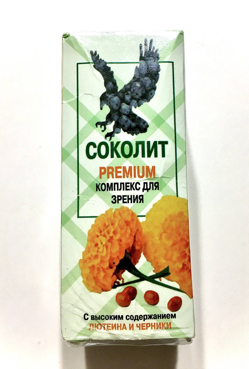 

Капли для зрения Соколит PREMIUM