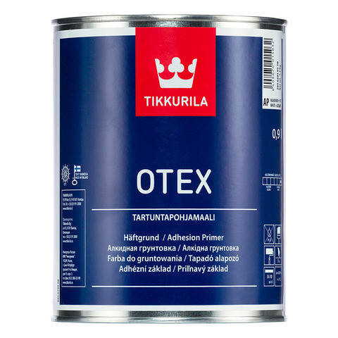 

Адгезионная грунтовка Tikkurila Otex глубокоматовая 0.9л, Белый