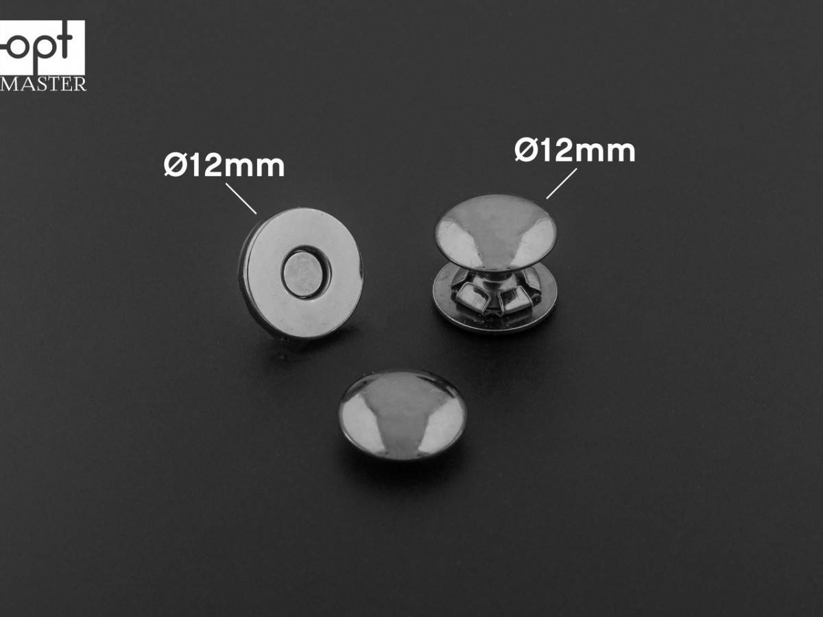 

Магнит наружный 65-309, р. 12*2 мм, цв. тёмный никель