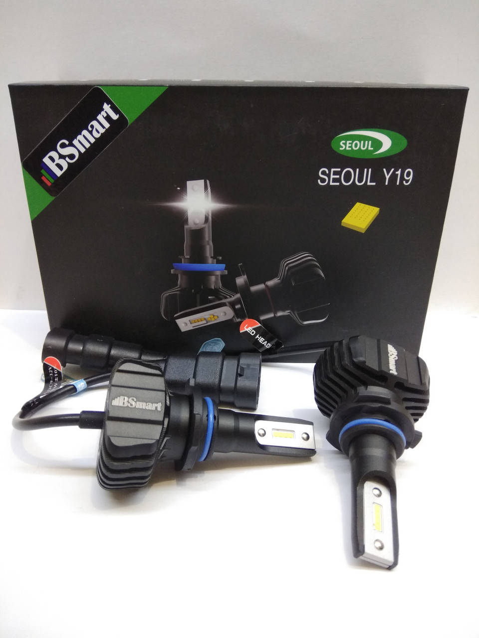 

Авто лампы LED светодиодные BSmart S1plus CSP Южная Корея HB4 9000Лм 40Вт 12-24В