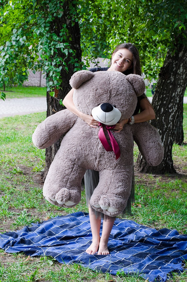 

Мишка Вэтли 130 см Капучино