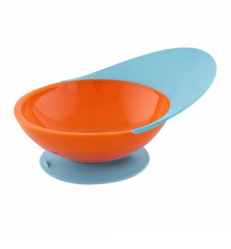 

Глубокая тарелка на присоске для детей, Boon "Catch bowl" Синий