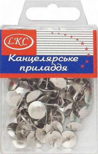 

Кнопки канцелярские цветные 100 шт в упаковке