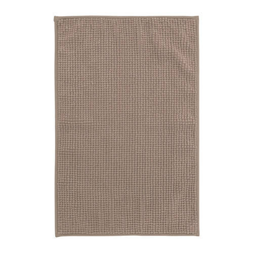 

БАДАРЕН Коврик для ванной, бежевый, 80345970, ИКЕА, IKEA, BADAREN