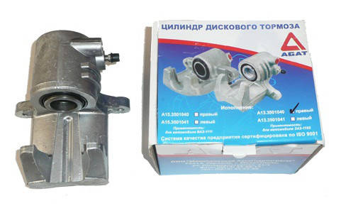 

Суппорт АГАТ правый (скоба) Таврия, Славута