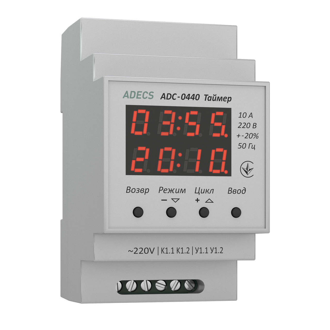 

Таймер циклический (реле времени) ADECS ADC-0440