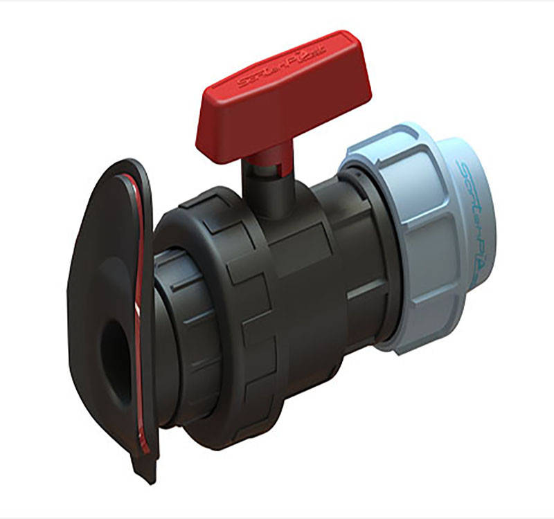 

Кран шаровый LFT зажимной Santehplast 25 (25)