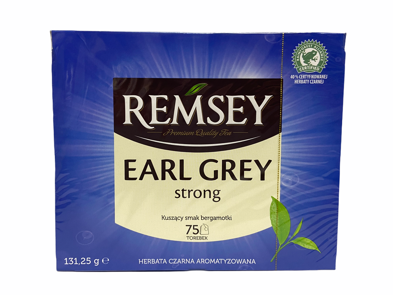 

Чай чорний Remsey Earl Grey 75 пакетиків 5900396015723