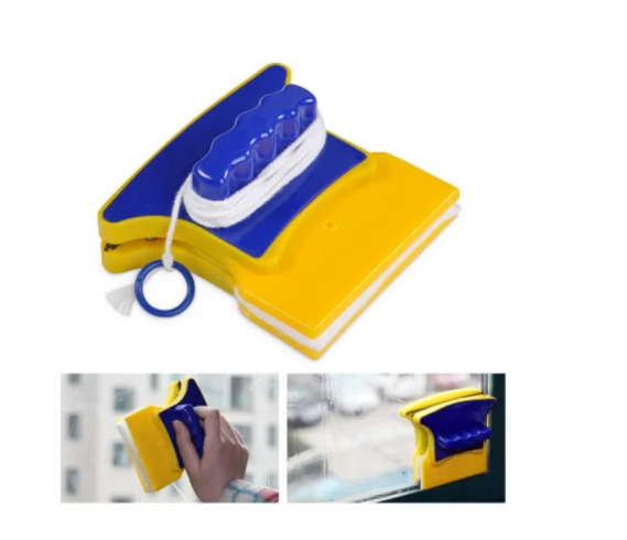 

Магнитная щетка для мытья однокамерных окон Glass Wiper Cleaner двойная (KG-1358)