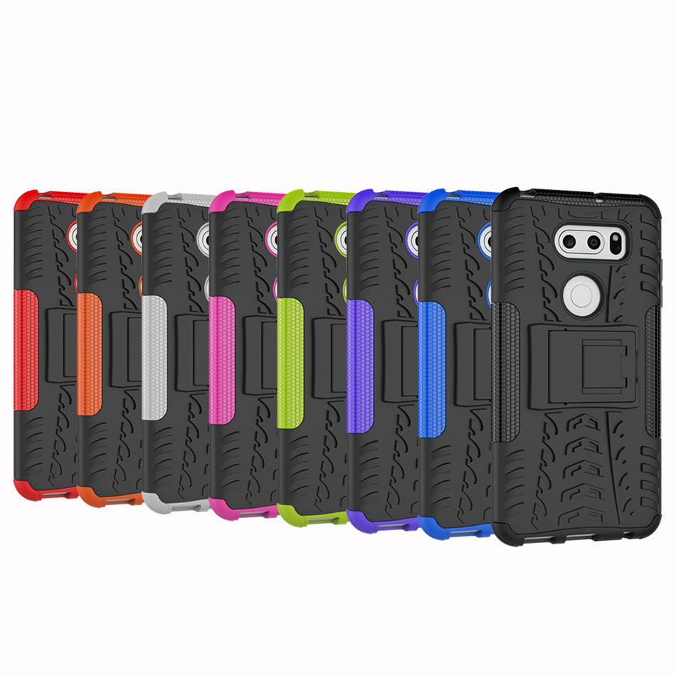

PC + TPU чехол Armor для LG V35 (8 цветов), Разные цвета
