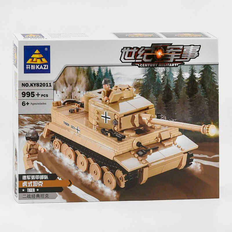 

Конструктор KY 82011 (18/2) "Танк", 995 деталей, в коробке