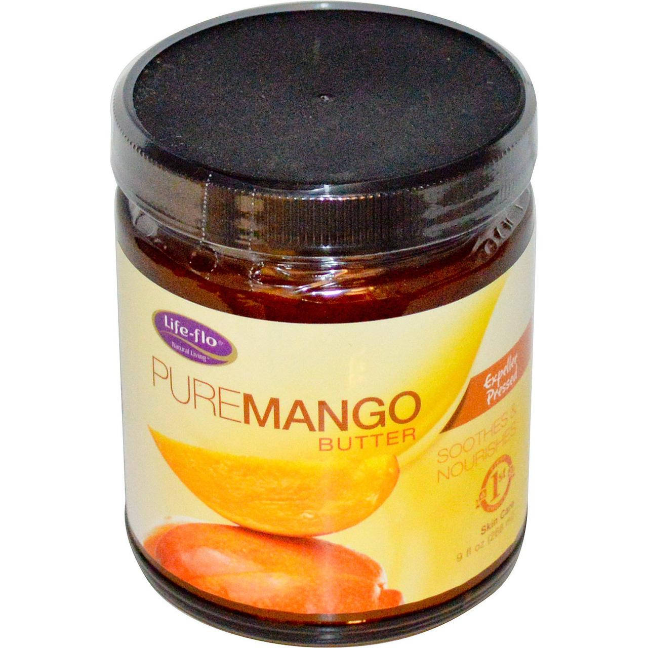 

Life-flo, Чистое масло манго холодного отжима, 266 мл, официальный сайт, LFH-87244
