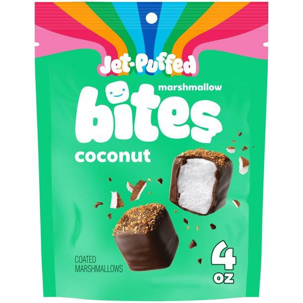

Маршмеллоу в шоколаде Jet-Puffed Marshmallow Bites Coconut