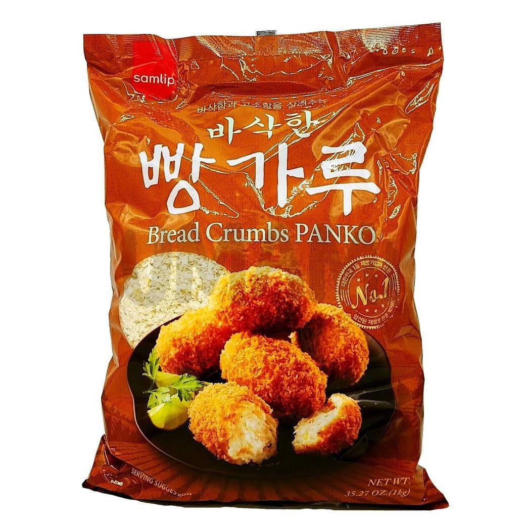 

Панировочные сухари Panko, 1 кг, ТМ Samlip, Южная Корея