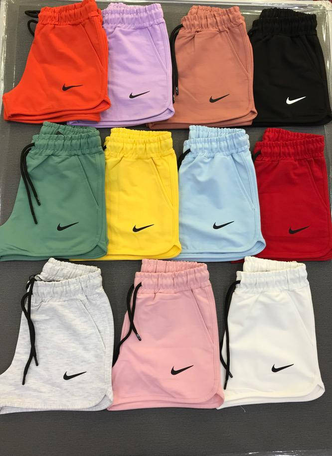 

Шорты женские Nike ( Цвета Красный, Светлосерый, Черный)