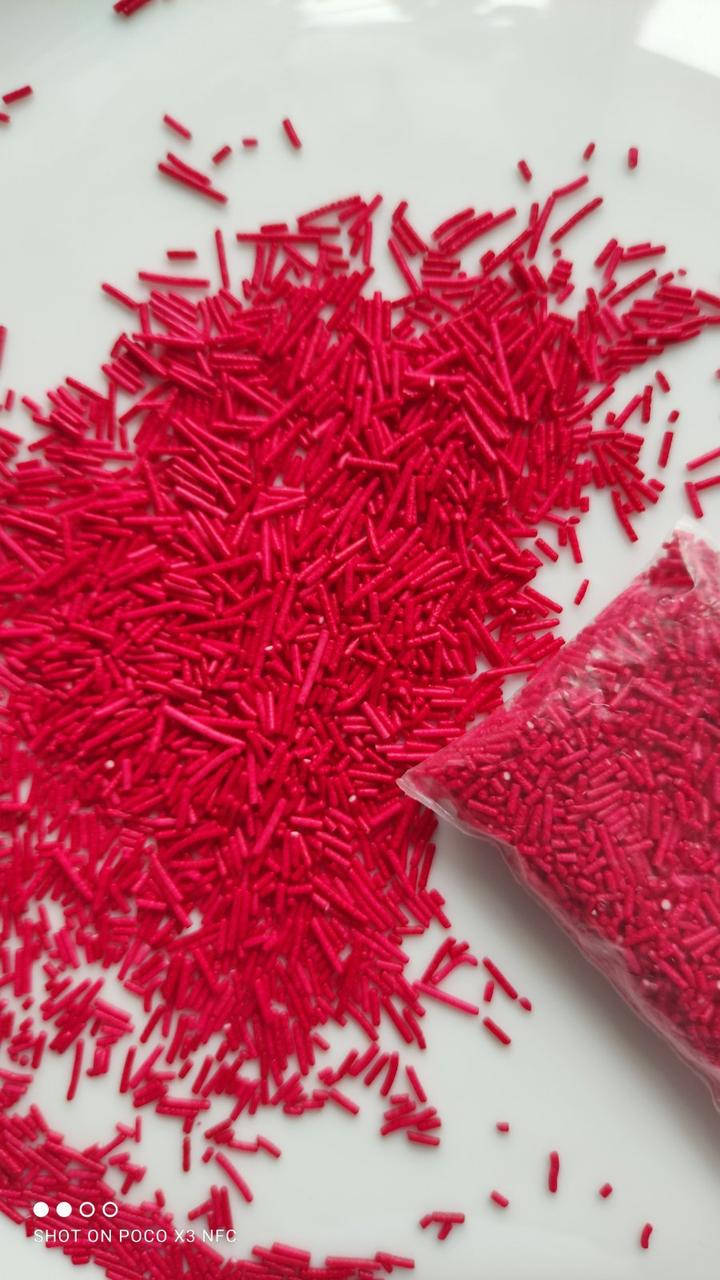 

Посыпка кондитерская, травка, бордо