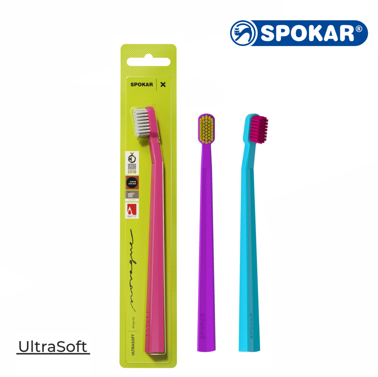 

Зубная щетка Spokar X Ultra Soft 3429 ультра мягкая 1 шт