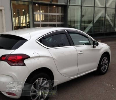 

ДЕФЛЕКТОРЫ ОКОН, ВЕТРОВИКИ CITROEN DS4 HB 5D 2010- COBRA