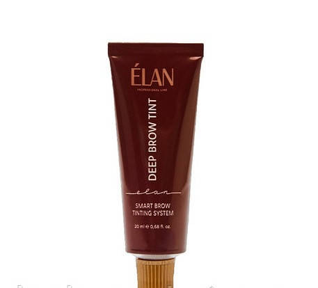 

Фарба для брів з довготривалим ефектом Elan Deep Brow Tint 05 Spicy Warm Brown 20 мл