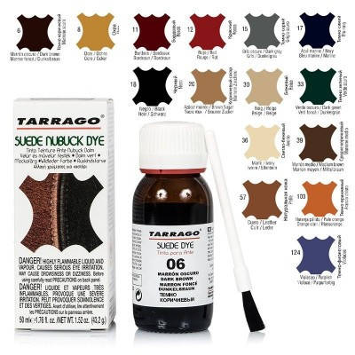

Краситель для замши, нубука TARRAGO SUEDE NUBUCK DYE 50 мл цвет черный (18)
