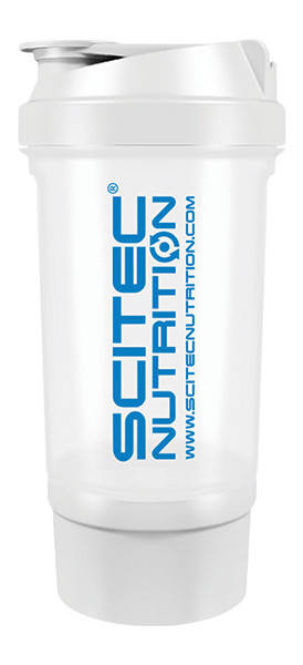 

Шейкер Scitec Nutrition Traveller Shaker WHITE 2 in 1 500 ml