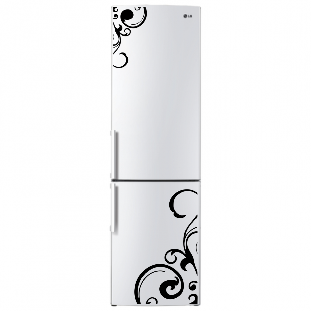 

Виниловая наклейка на холодильник - Набор узор 2 (цена за размер 33х18 см)