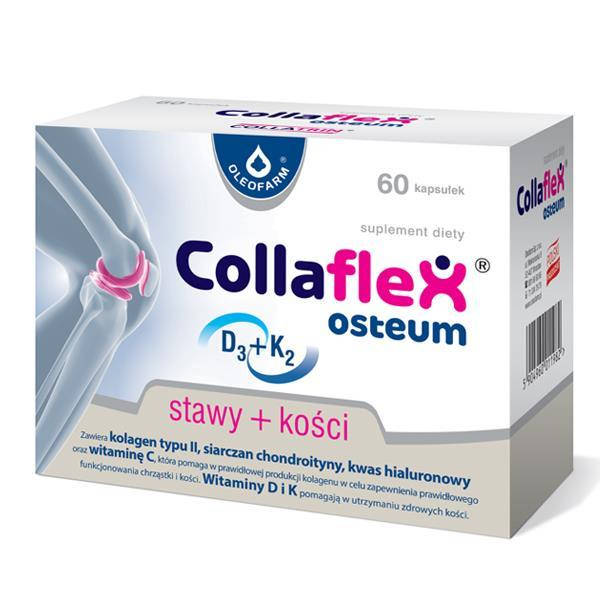 

Collaflex osteum - для суставов, 60 кап.
