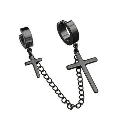 

Каффа с крестами черного цвета Spikes JC-050